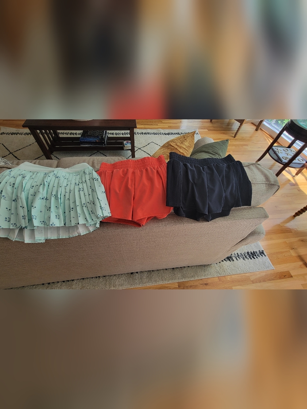 Girls Tennis Skirt And 2 Tennis Shorts